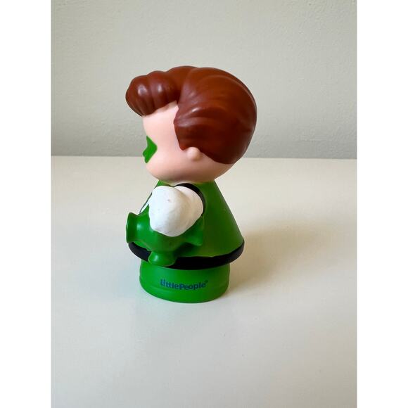 Fisher-Price Little People Green Lantern Figure Super Hero DC Comics 2011 Mattel - Picture 2 of 5
